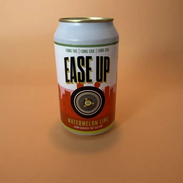 Ease Up Watermelon Lime THC Drink, 10mg