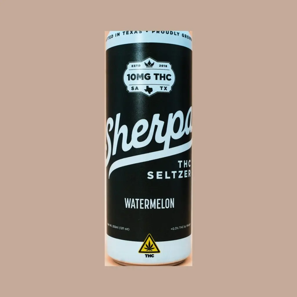 Sherpa Watermelon THC Drink, 10mg